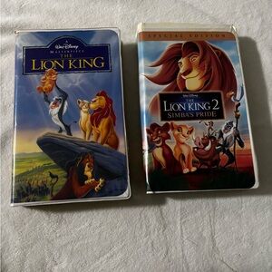 Disney The Lion King VHS Collection -